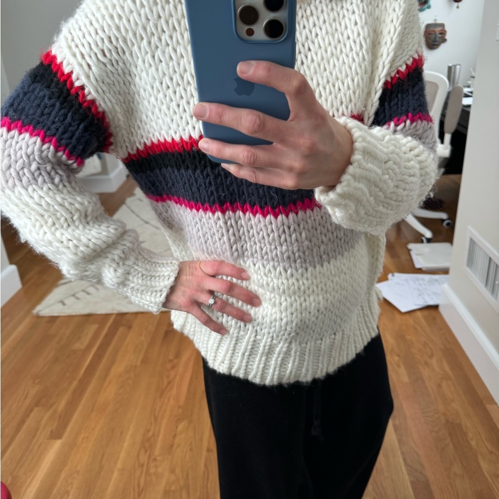 IRO Verila Striped Sweater, XS